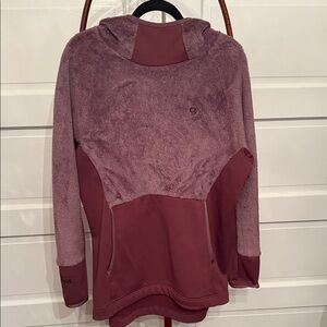 Mountain Hardwear Polartec Hybrid Fleece Hoodie Women’s XL